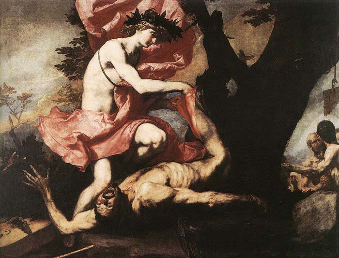 Apollo Flaying Marsyas